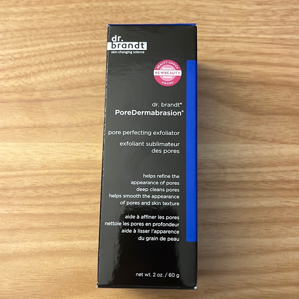 Dr Brandt PoreDermabrasion pore perfecting exfoliator. NIB, unopened